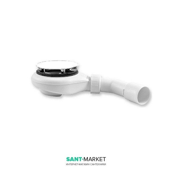 Набір деталей для зливу і біла кришка зливного отвору Huppe 508055R55