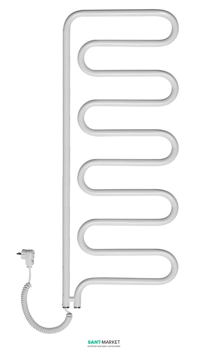 Електричний полотенцесушитель Instal Projekt SPINA Electro 550х1045х55 поворотний білий SPIE-60 / 100RW