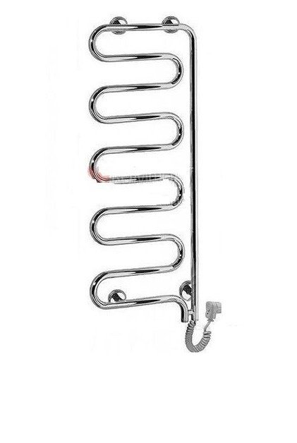 Электрический полотенцесушитель Instal Projekt SPINA Electro 550х1045х55 поворотный  хром SPIE-60/100RC01