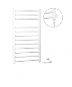 Електричний полотенцесушитель Instal Projekt VIKING Slim 530х1529х95 білий VIKSE-50 / 150W