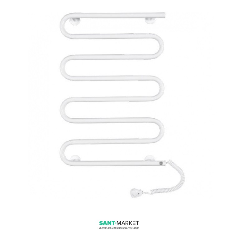 Электрический полотенцесушитель Instal Projekt MEDIO Electro 520х760х85 белый MEDE-50/80W