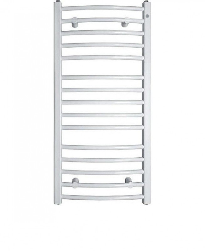 Электрический полотенцесушитель Instal Projekt Ambra R 500х682 стальной белый SAT-50/70+EGB-03C1
