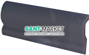 Плитка настінна Equipe Masia Бордюр London Cacao Brillo 5 * 15 21053