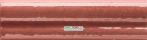 Плитка настенная Mainzu Calabria Бордюр Moldura Rosso 4*15
