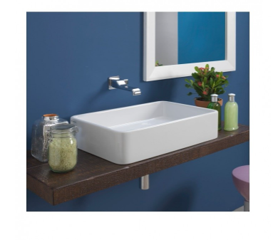 Раковина для ванної накладна Flaminia колекція Miniwash біла MWL75