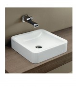 Раковина для ванной накладная Flaminia коллекция Nile белая NL40A