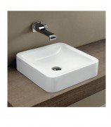 Раковина для ванной накладная Flaminia коллекция Nile белая NL40A