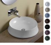 Раковина для ванної накладна Simas колекція Sharp біла SH01