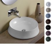 Раковина для ванной накладная Simas коллекция Sharp белая SH01