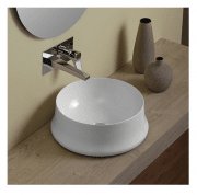 Раковина для ванної накладна Simas колекція Sharp біла SH02