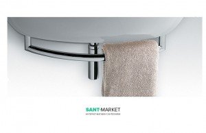 Полотенцедержатель для умывальника Simas LFT Spazio