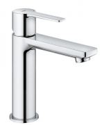 Смеситель для раковины однорычажный с донным клапаном Grohe коллекция Lineare хром 32114001