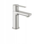 Смеситель для раковины однорычажный с донным клапаном Grohe коллекция Lineare суперсталь 32114DC1