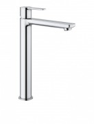 Смеситель для раковины однорычажный высокий Grohe коллекция Lineare хром 23405001
