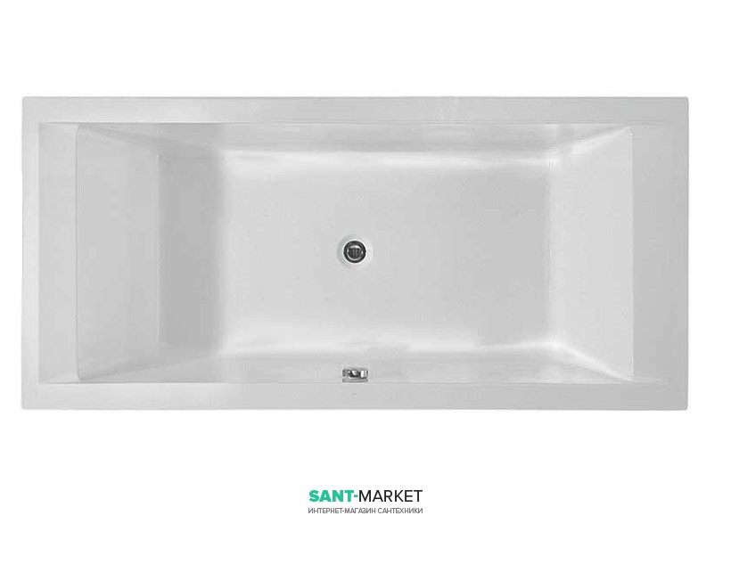 Ванна акрилова прямокутна Hafro Era Plus 180х80х59 2ERA3N1