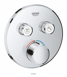 Внешняя панель смесителя Grohe SmartControl на 2 выхода хром 29145000
