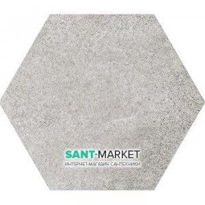Плитка напольная Equipe Hexatile Cement Grey 17 5*20 22093