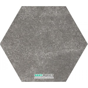 Плитка напольная Equipe Hexatile Cement Black 17 5*20 22094