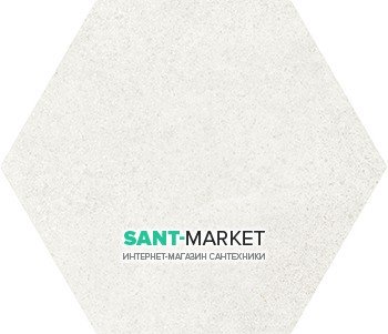 Плитка напольная Equipe Hexatile Cement White 17 5*20 22092 