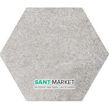Плитка для підлоги Equipe Hexatile Cement Grey 17 5 * 20 22093