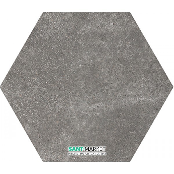 Плитка напольная Equipe Hexatile Cement Black 17 5*20 22094