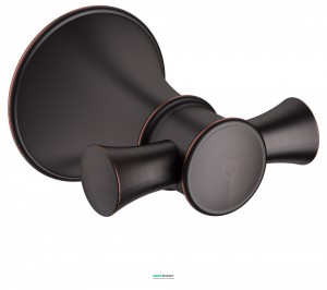 Крючок для ванны двойной  Imprese Podzimu Zrala бронза ZMK02170821