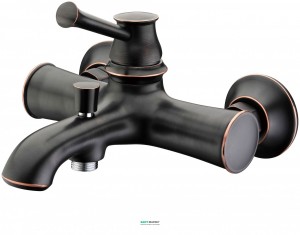 Смеситель однорычажный для ванны Imprese Podzimu Zrala бронза ZMK02170804