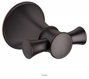 Крючок для ванны двойной  Imprese Podzimu Zrala бронза ZMK02170821