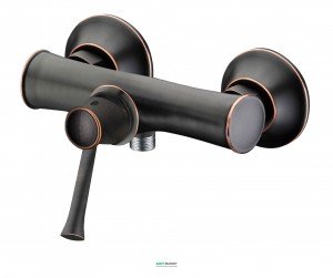 Смеситель для душа настенный однорычажный Imprese Podzimu Zrala бронза ZMK02170808