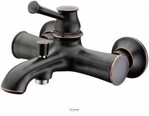 Смеситель однорычажный для ванны Imprese Podzimu Zrala бронза ZMK02170804