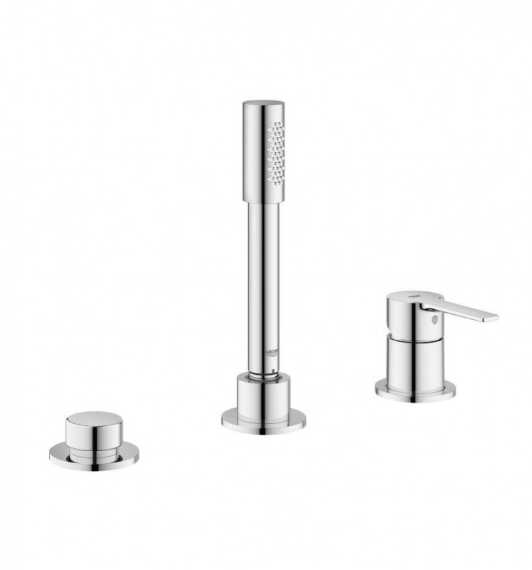 Смеситель однорычажный на борт ванны с душем Grohe коллекция Lineare 19965001