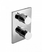 Смеситель с термостатом скрытый (встраиваемый) Imprese Centrum хром VRB-10400Z