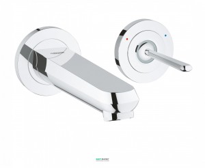 Змішувач для раковини одноважеля настінний Grohe Eurodisc Joy хром 19968000