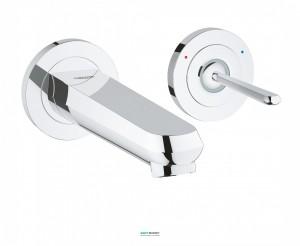 Смеситель для раковины однорычажный настенный Grohe Eurodisc Joy хром 19968000