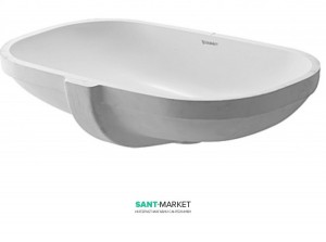 Раковина для ванной подвесная Duravit коллекция D-Code 52.5х32х17.5 белая 0338490002