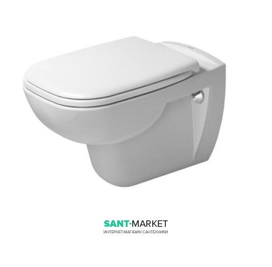 Унітаз підвісний під інсталяцію Duravit D-Code 25350900002/22090900002