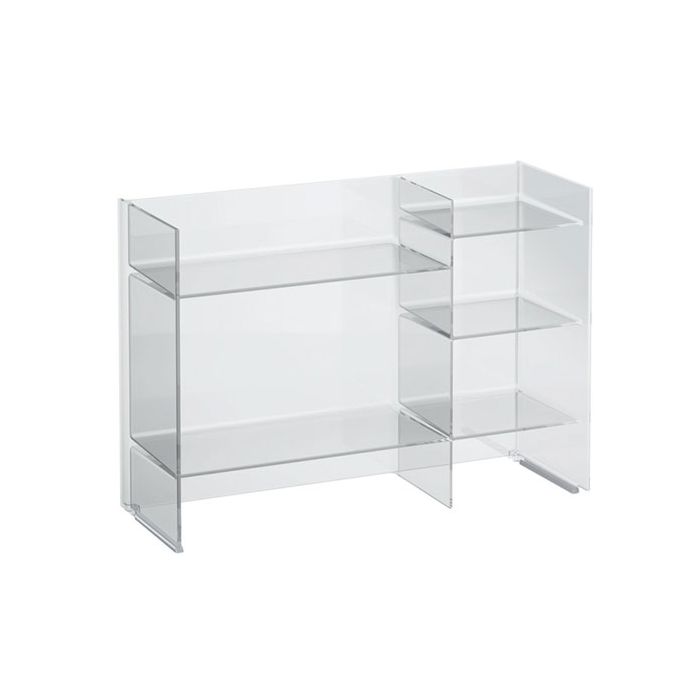 Стеллаж Laufen Kartell transparent crystal 53x75x26 H3893310840001