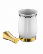 Стакан подвесной для зубных щеток Imprese Cuthna золото 120280 zlato