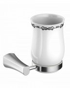 Стакан підвісний для зубних щіток Imprese Cuthna хром 120280 stribro