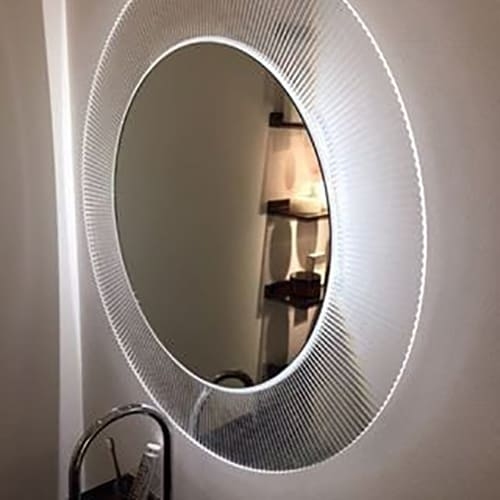 Зеркало Laufen Kartell 78x78x4 transparent crystal H3863330840001