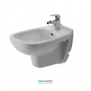 Біде підвісне Duravit колекція D-Code 54.5х35х40 з переливом 22571500002