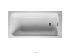 Ванна акриловая прямоугольная Duravit D-Code 160х70х40 белая 700096000000000