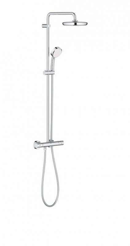Душевая система Grohe Tempesta Cosmopolitan System 210 с термостатом хром 27922001
