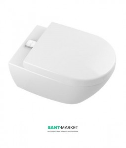 Унитаз подвесной Villeroy&Boch Subway 2.0 ViFresh с открытым смывным краем 5614А101