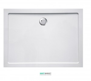 Душовий піддон прямокутний Eger 90х120х3.5 білий 599-1290S