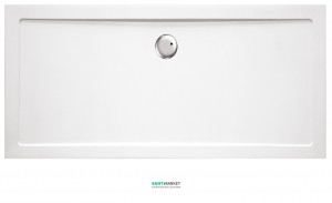 Душовий піддон прямокутний Eger 90х140х3.5 білий 599-1490S