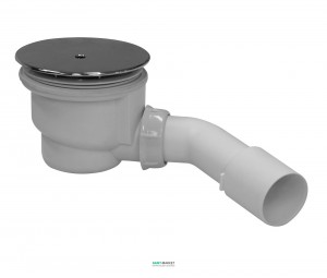 Сифон для душевого поддона Eger c косым выпуском 599-drain E