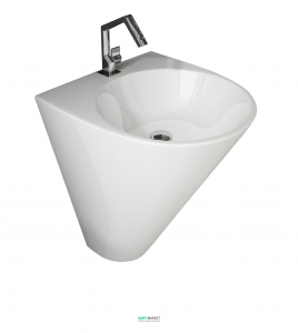 Раковина для ванной подвесная Volle коллекция Olivia белая 13-45-151