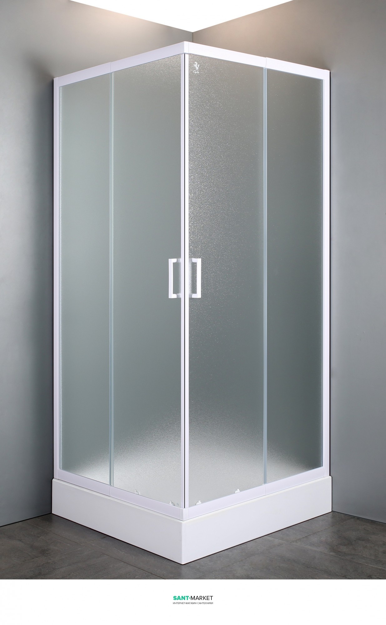 Душова кабіна Eger VI`Z 80х80х185 без піддону 599-005 / 1