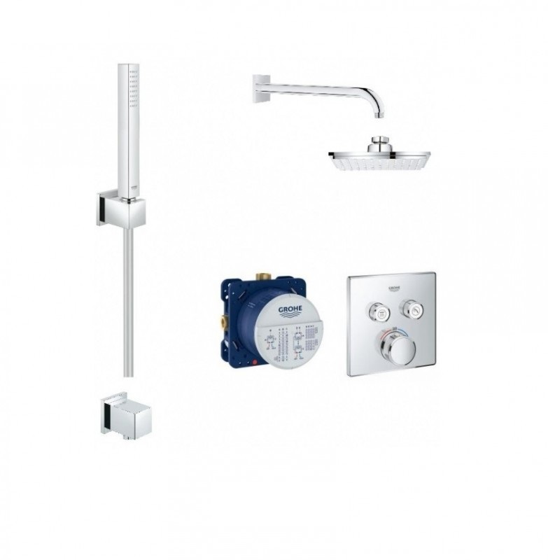 Душова система Grohe Grohtherm SmartControl Cube хром 23409SC0
